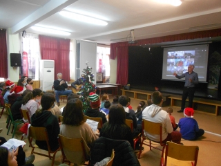 Χριστουγεννιάτικη γιορτή στο σχολείο μας! Erasmus+KA2